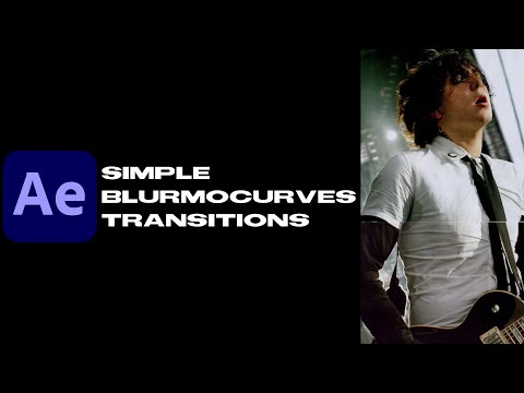 after effects simple blurmocurves transitions