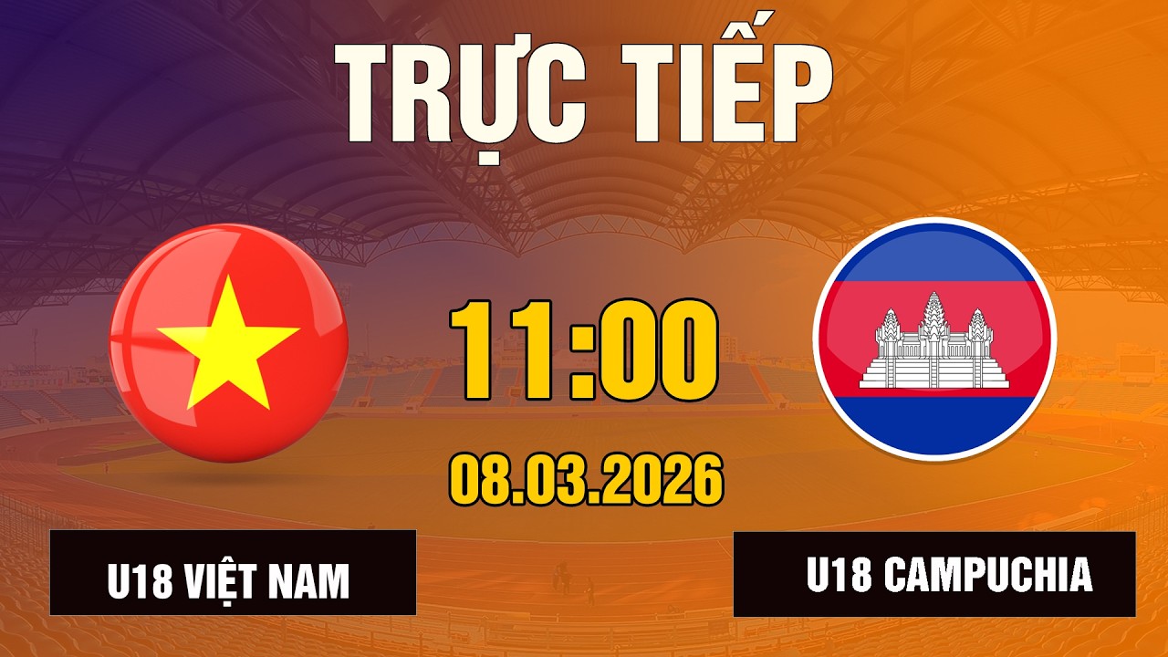 U18 Việt Nam  vs U18 Campuchia | Đau Đớn Nhận Bàn Thua Lúc Không Ngờ