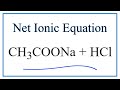 Net Ionic Equations and Spectator Ions
