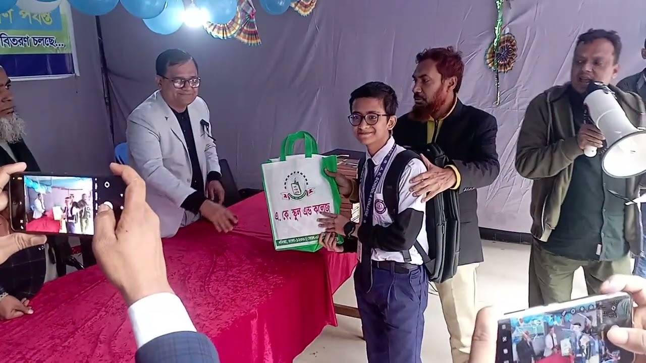 Book festival at A.k school and college in 2026. 