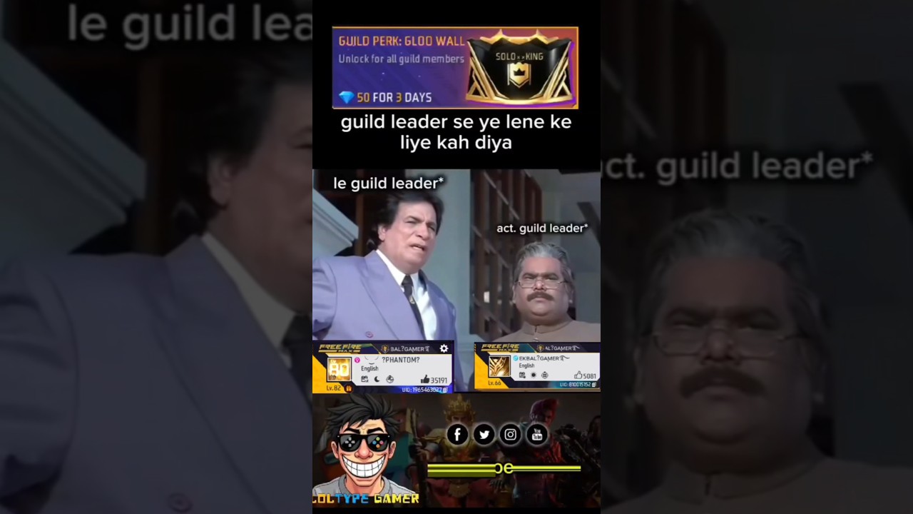 free fire new guild wars title 😂 free fire new guild events