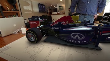 F1 Augmented Reality Concept