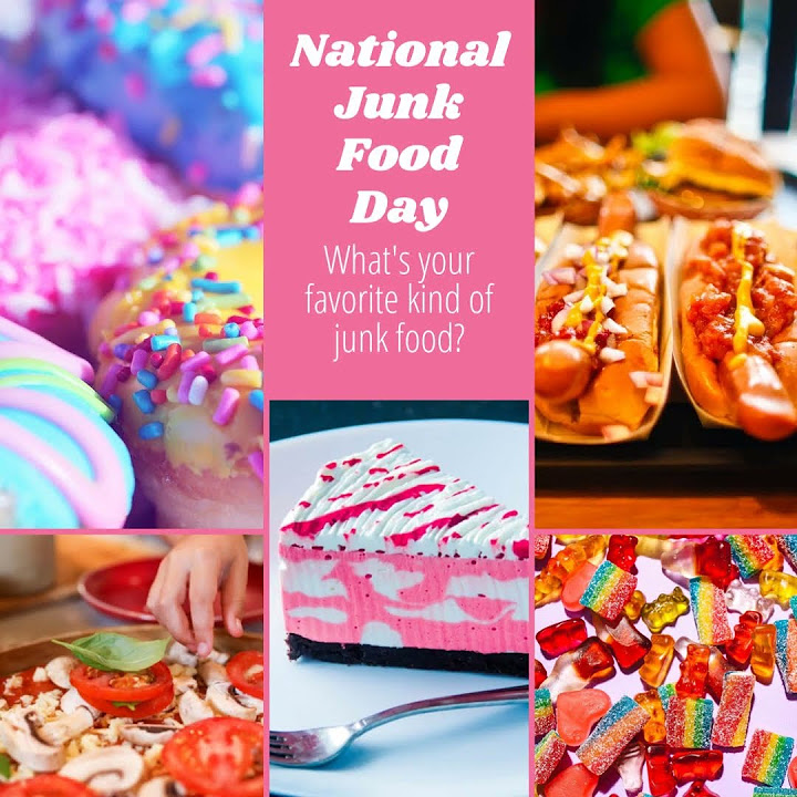 National Junk Food Day YouTube