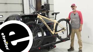 etrailer Test Fitting the Hollywood Racks CrossTrack Bike Rack on a 2025 Mazda CX-30