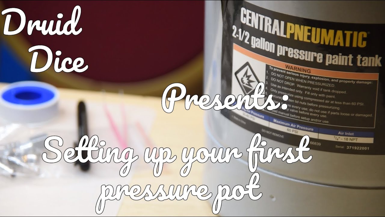 Setting Up Your Harbor Freight Pressure Pot For Casting YouTube