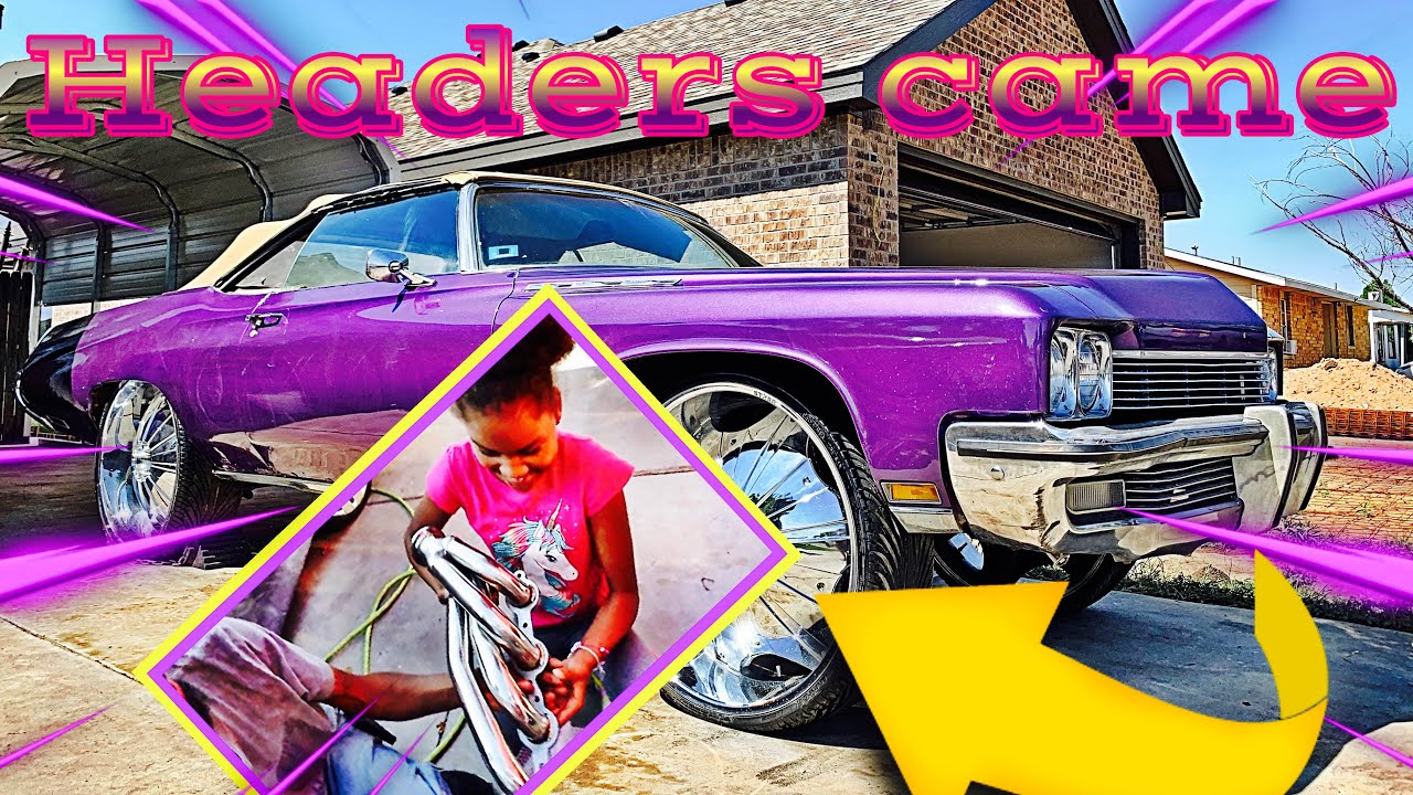 my ls swap headers came in for my 1972 buick lesabre and install YouTube