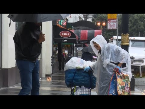 Business Group Reconnecting SF Union Square Homeless With Long Lost Loved Ones - YouTube