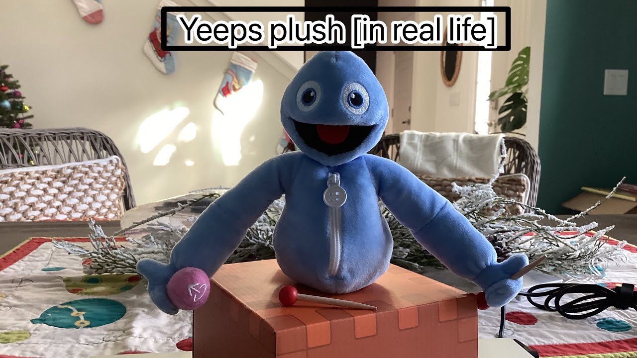 I got the YEEPS PLUSH [In real life] - YouTube
