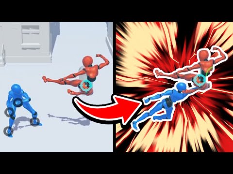 自分だけのオリジナル武術で戦うゲーム【Drag Fight】