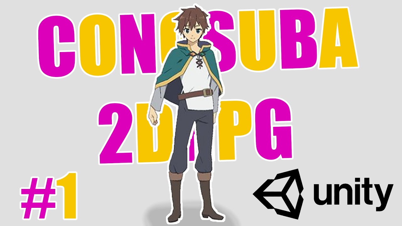 Передвижение + анимация покоя|KONOSUBA 2DRPG|UNITY2D