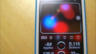 iKaossilatorやってみた first impression of iKaossilator (iPhone-App)
