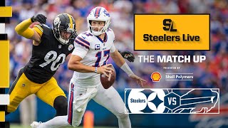 Steelers vs. Bills Preview | Steelers Live The Match Up | Pittsburgh Steelers