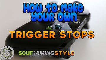 How to make your own Xbox one Trigger stops (Scuf Style) Easy!