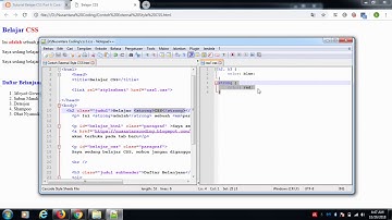Tutorial Belajar CSS Part 6: Cara Penggunaan Selector CSS