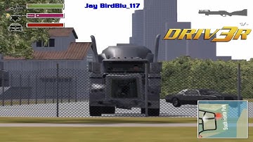 DRIV3R [PC] Gameplay | 18 Wheeler Anarchy with Cops //