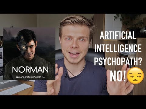 Norman: Artificial Intelligence Psychopath? | Thoughts On MIT Research Project | Max Talks AI (2018)