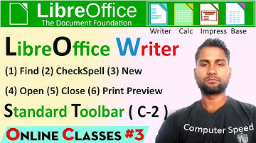 libreoffice kya hai||what is standard toolbar||libreOffice writer||writer pratical| writer kya hai||