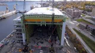 Irving Shipbuilding Footage