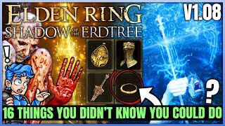 16 New Secrets You Didn't Know About in Elden Ring DLC - New Weapon Discovery & More - Tips & Lore!