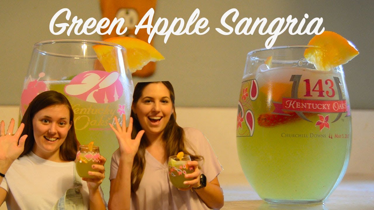 We tried making CopyKat's Olive Garden's Green Apple Sangria YouTube