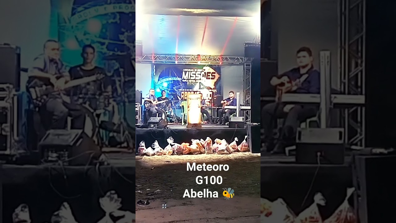 Amplificador Abelhudo - no PA horrível!! Meteoro G100 » Difícil de Microfonar...era melhor em linha!