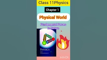 Fundamental forces of nature | Class 11 Physics Ch1| Physical World #shorts #physics #class11