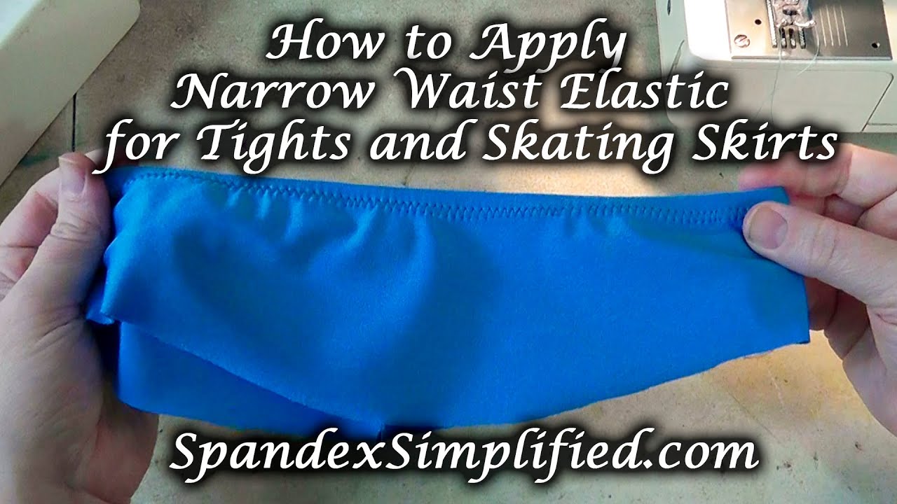 How to Make Elastic Straps - Spandex Simplified