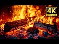 Beautiful and relaxing fireplace 4k  burning fireplace  crackling fire sounds fireplace burning
