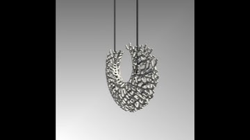 Hyphae  - Vessel Pendant