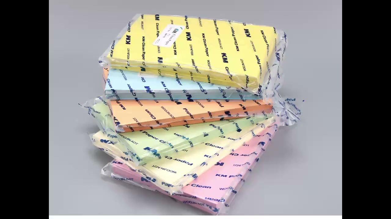 Multiple Color Cleanroom Paper Printer Paper With Low Ionic Contamination