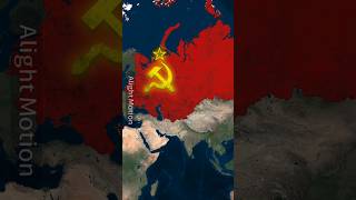 Fall Of Soviet Union😞(Remake with my)#1945 #ussr #edit #mapping