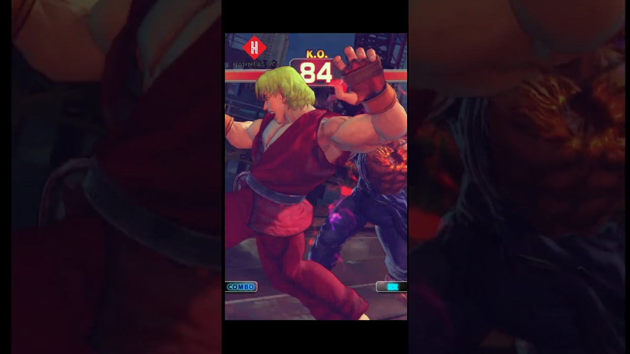 Ultra Street Fighter IV - Ken vs Evil Ryu Short (Difficulty : Hardest)