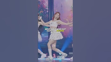 kpop idols who got hate for stupid reasons