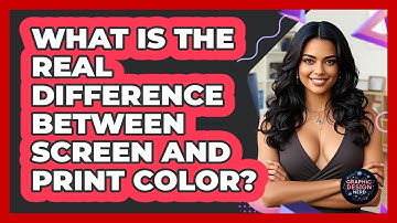 What Is The Real Difference Between Screen And Print Color? - Graphic Design Nerd