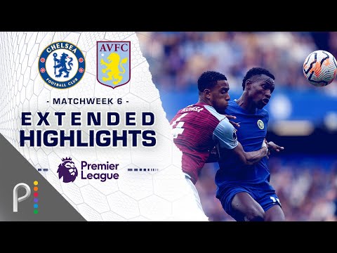 Chelsea v. Aston Villa | PREMIER LEAGUE HIGHLIGHTS | 9/24/2023 | NBC Sports