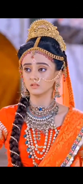 Krishna ❤️ Rukmini #love 💕🥰💕 Krishna manmohana  song 🙂