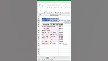Excel Hacks: Nested XLOOKUP in 60s!