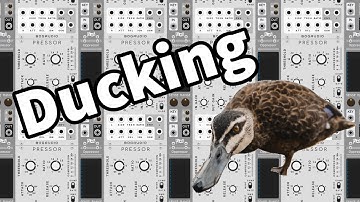 Ducking in VCV Rack: Sidechain Compression