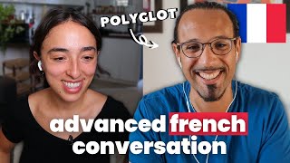 He speaks 12 languages! // Advanced French Conversation with a Polyglot