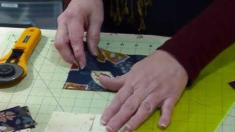 How to make a Bow Tie block using 5" squares - Quilting Tips & Techniques 130