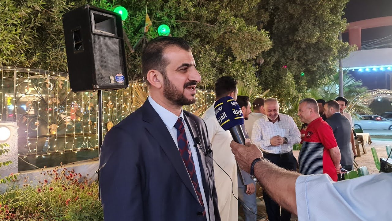 حفل المنشد محمد العزاوي في كازينو الربيع بمناسبة عيد الفطر المبارك