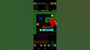 Flow free (classic pack 8x8 level 10)