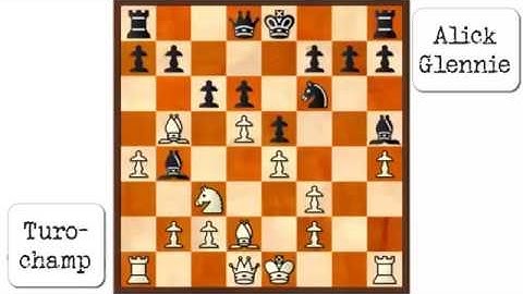 First recorded Chess Game of a Program against Human Being (1952)