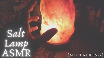 lo-fi sleepy ASMR💤 | Salt Lamp Scratching, Tapping & Touching - No Talking 😴