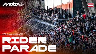 Rider Parade | 2026 Austrian GP