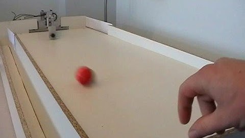 Reinforcement learning for a robitic soccer goalkeeper