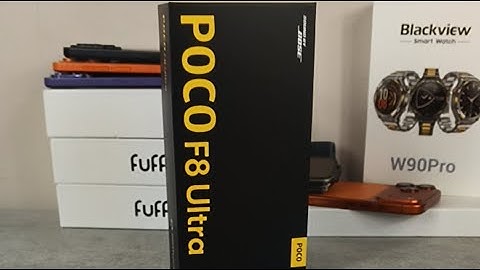 Poco F8 Ultra Is Here: FIRST LOOK: Unboxing