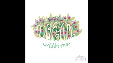 come dream with me animated hand lettering