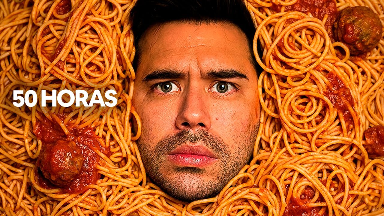 No comí nada más que PASTAS por 50 horas