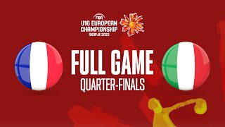 QUARTER-FINALS: France v Italy | Full Basketball Game